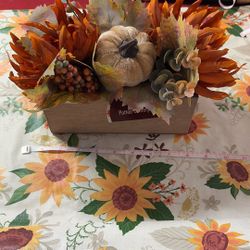 Potted Centerpieces Fall