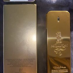 1 Million Paco Rabanne EAU DE TOILETTE NATURAL SPRAY 100ml e 3.4 FLOZ.