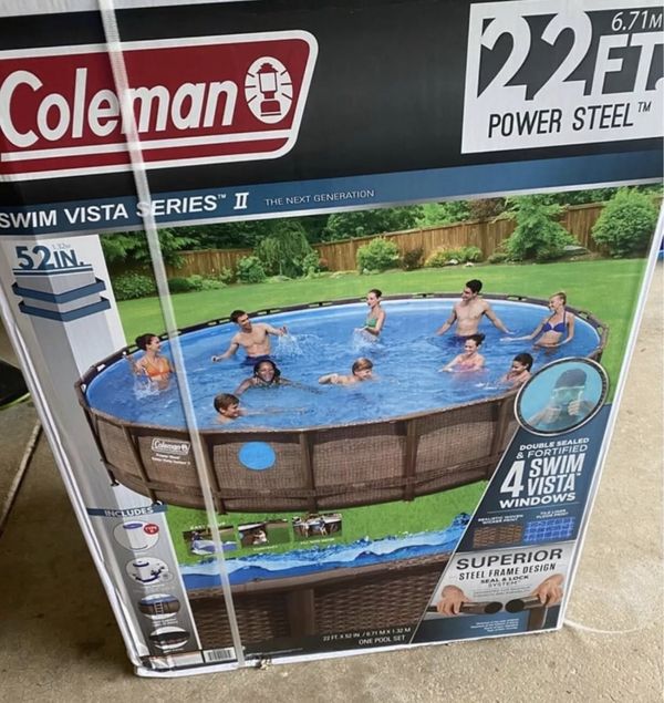 22 ft round pool