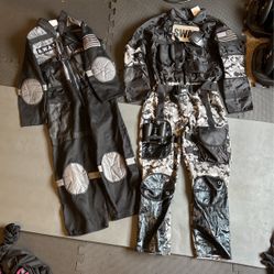 Swat Team Halloween Costumes - Sizes 7/8 And 4/5