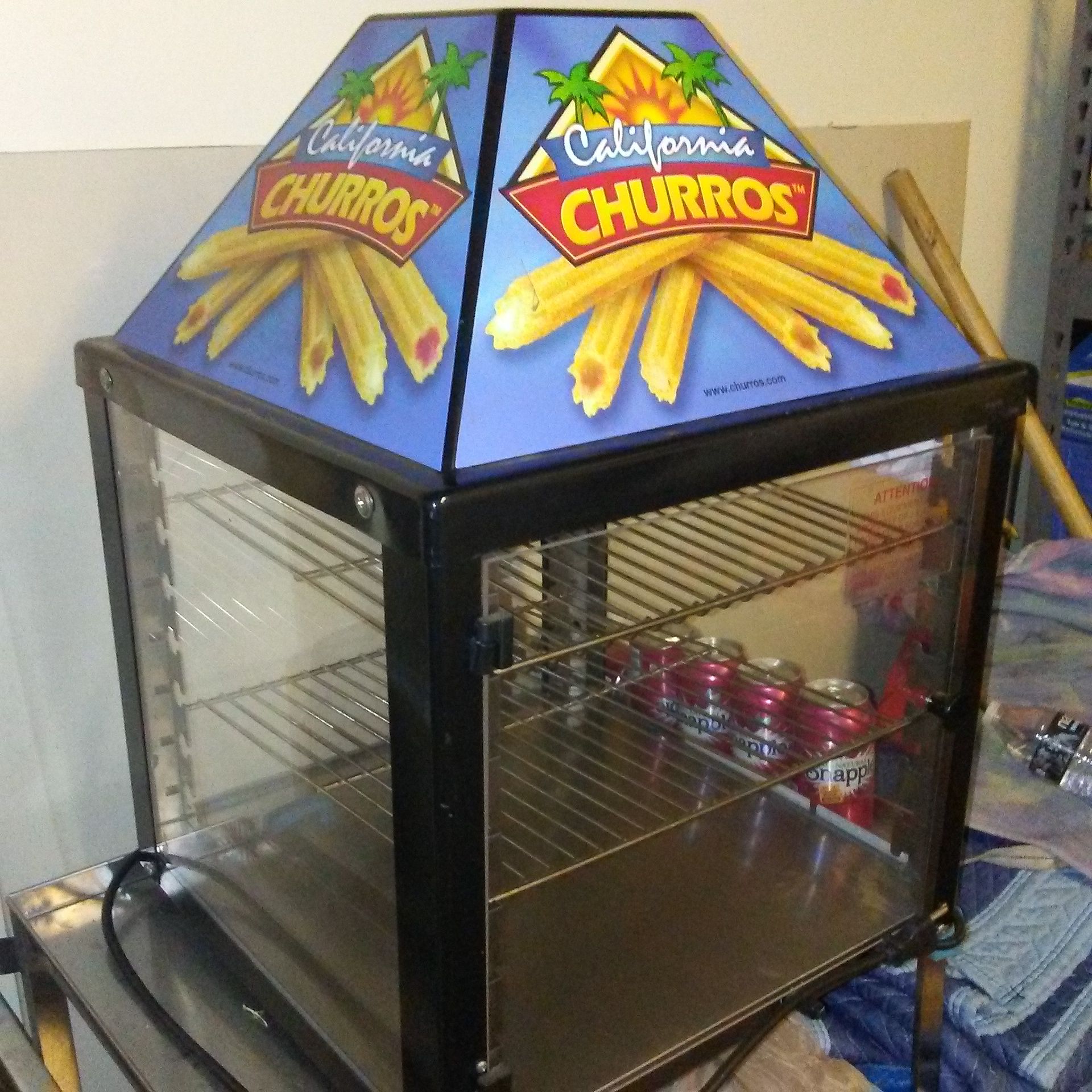 Vendo maquina para mantener los churros calientes