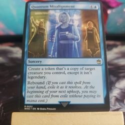 Magic the Gathering Proxy Custom Quantum Misalignment