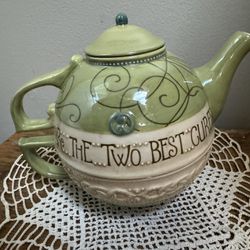 New Teapot and Teacup Combo