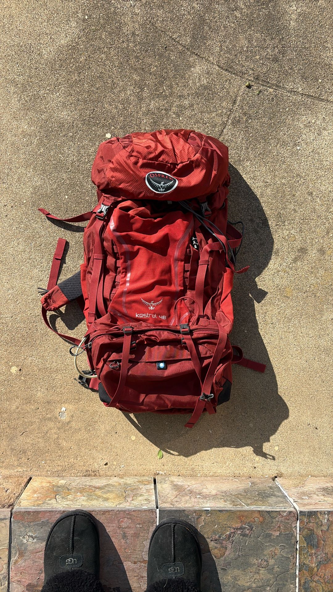 OSPREY BACKPACK — Kestrel 48 Pack — Men's