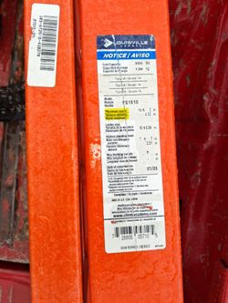 Louisville stepladder 10ft fiberglass 300 lbs capacity