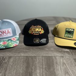 Kona Brewing Co hats…
