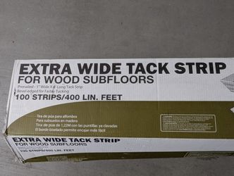 Tack Strip for wood  Subfloor 