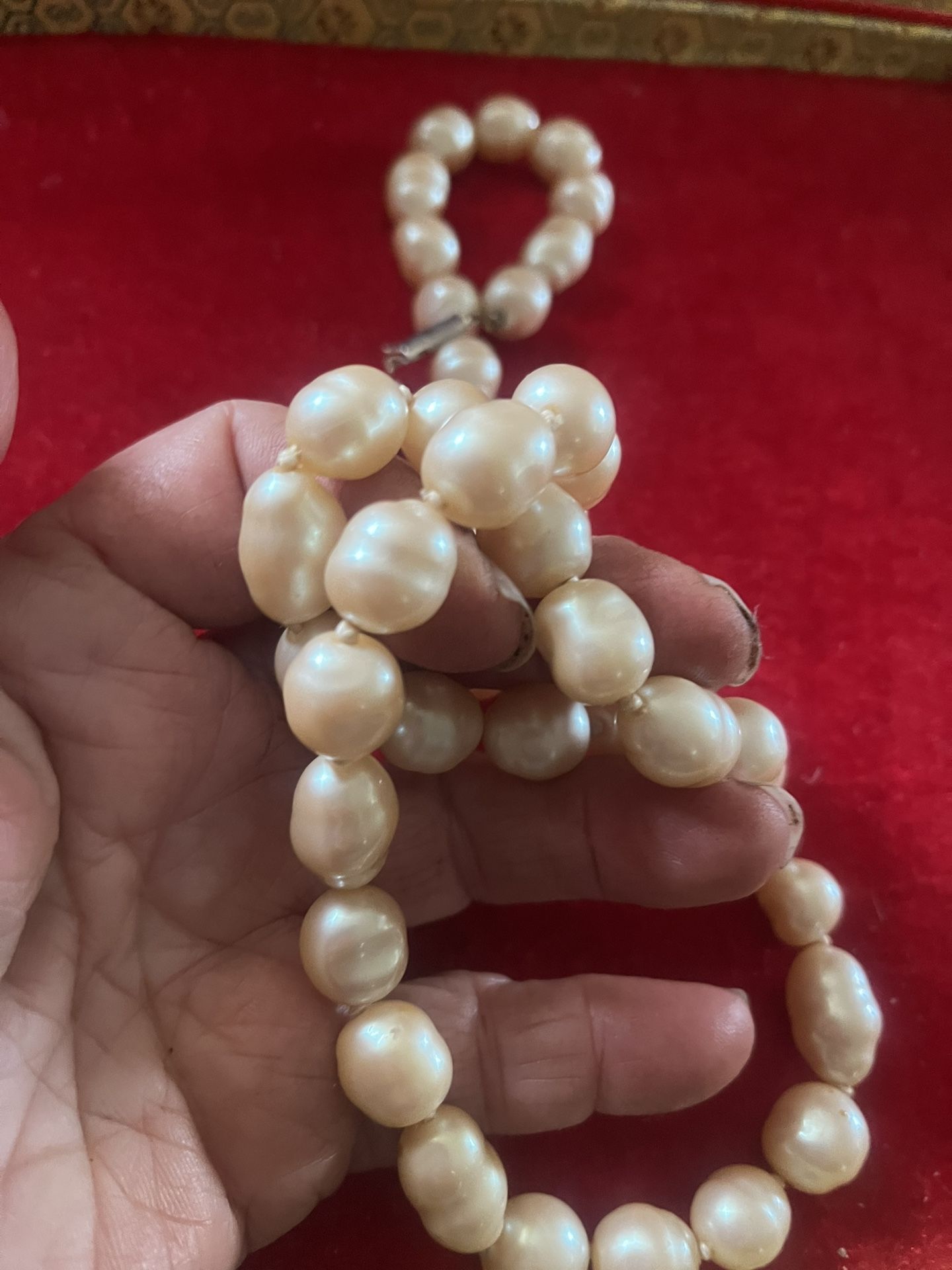 Necklace Vintage Pearl Baroque Style