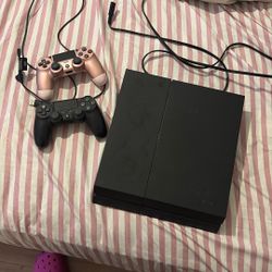 PS4 With 2 Controllers