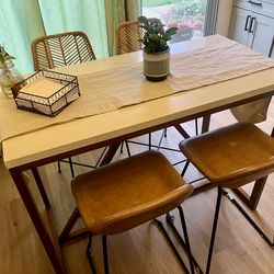 Countertop Height Dining Table