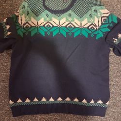 Lands' End Classic Nordic Style Cotton Blend Fair Isle Sweater Size 2x 20W-22W