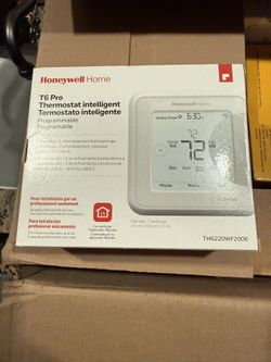 New Honeywell T6 Pro Thermostat