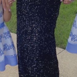 Black Maxi Dress Sequin