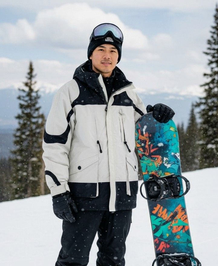 SWAG Vintage 90s snowboard/ski jacket. Medium Unisex NWT