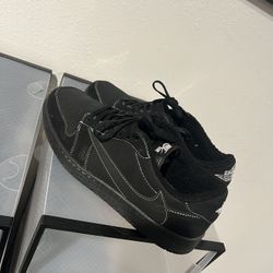 Size 13 - Air Jordan 1 Low Travis Scott - Black Phantom