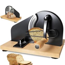Bread Slicer for Homemade Sourdough with Scale Line & Suction Base,Sharp Stainless Steel Blade