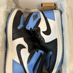Jordan 1 Unc Toe Size 9.5