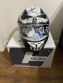 HJC Motorcycle Helmet ( Official Marvel Edition )