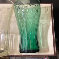 Vintage Coca Cola Glasses 