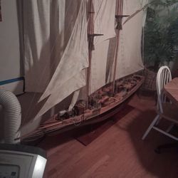 Replica Custom Full Size Model Sailboat Of BLUENOSE II 