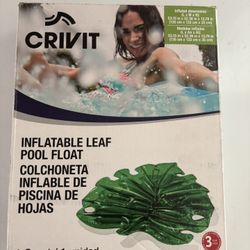 Inflatable Leaf Pool Floaty 