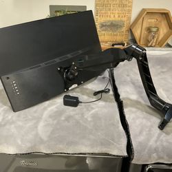 Computer Monitor And Monitor Stand 