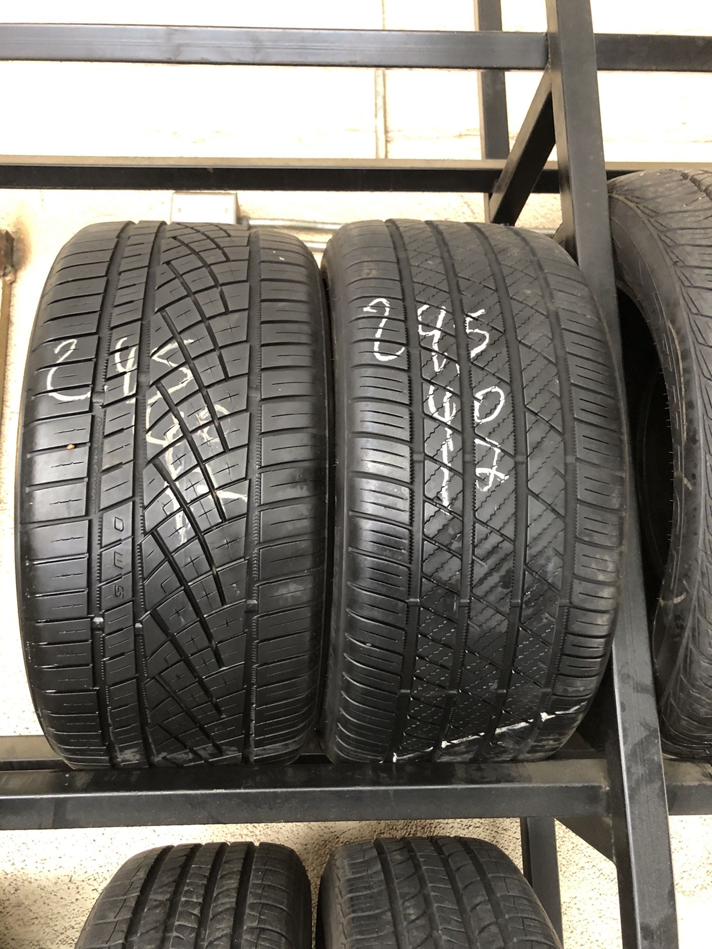 245-40-17 used tires 245/40/17 llantas usadas