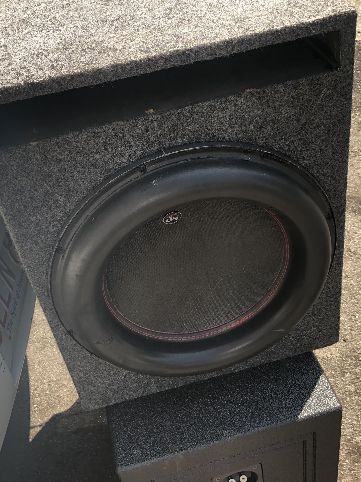 15 Inches Audio Pipe 5000 Watts