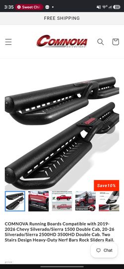 Chevy Silverado Side Steps