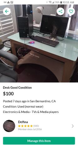 Desk Need Gone