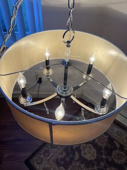 Chandelier 20”D X 15”H In Good Condition $25 Frm On Price