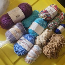 Assorted Soft Acrylic Yarn