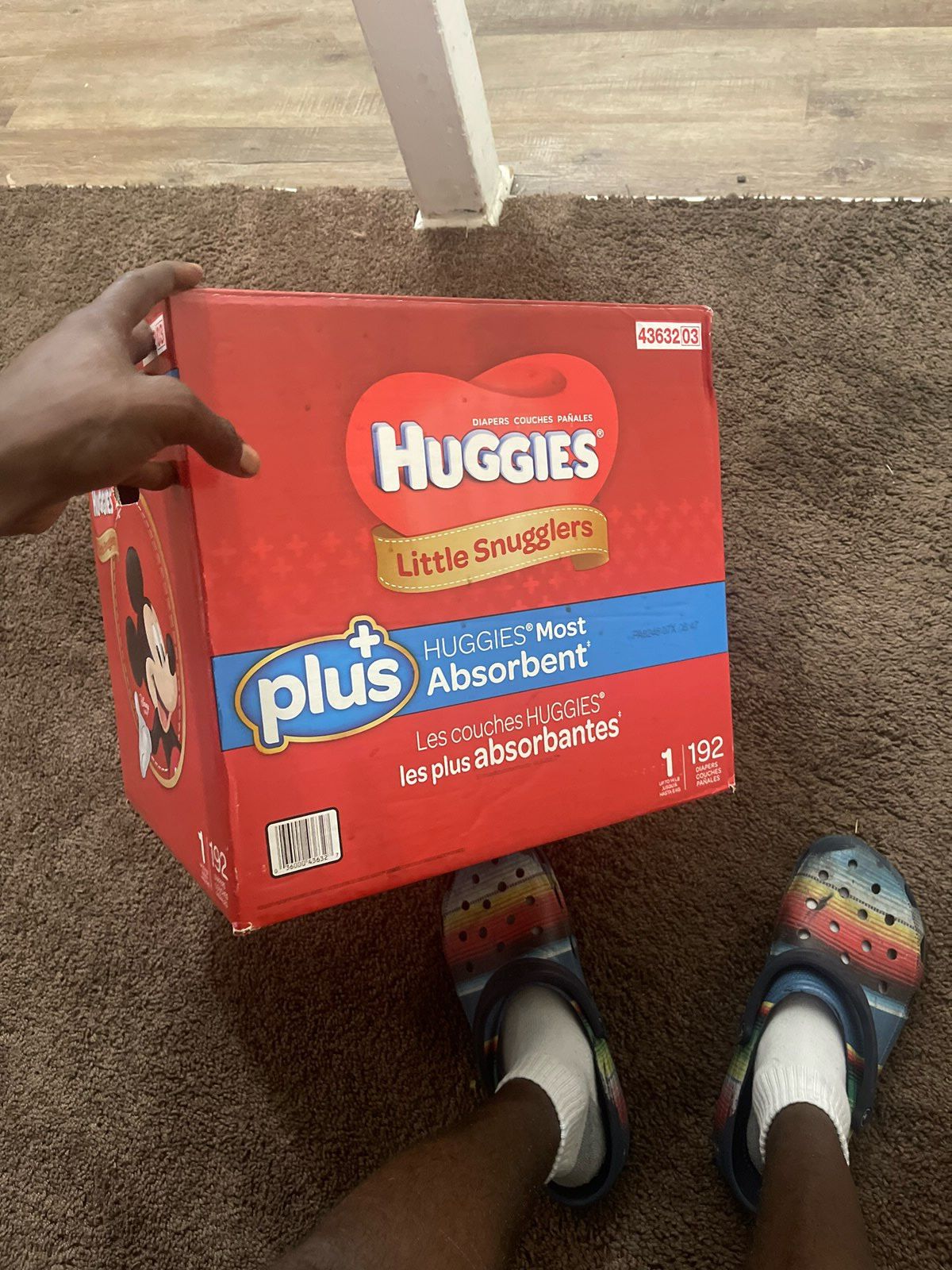 Huggies Size 1 Diapers 