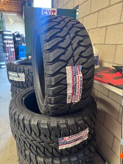 33x12.50r22 American MT 4 New Tires Installed and balanced included