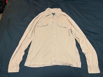 Kenneth Cole Tan Button Up