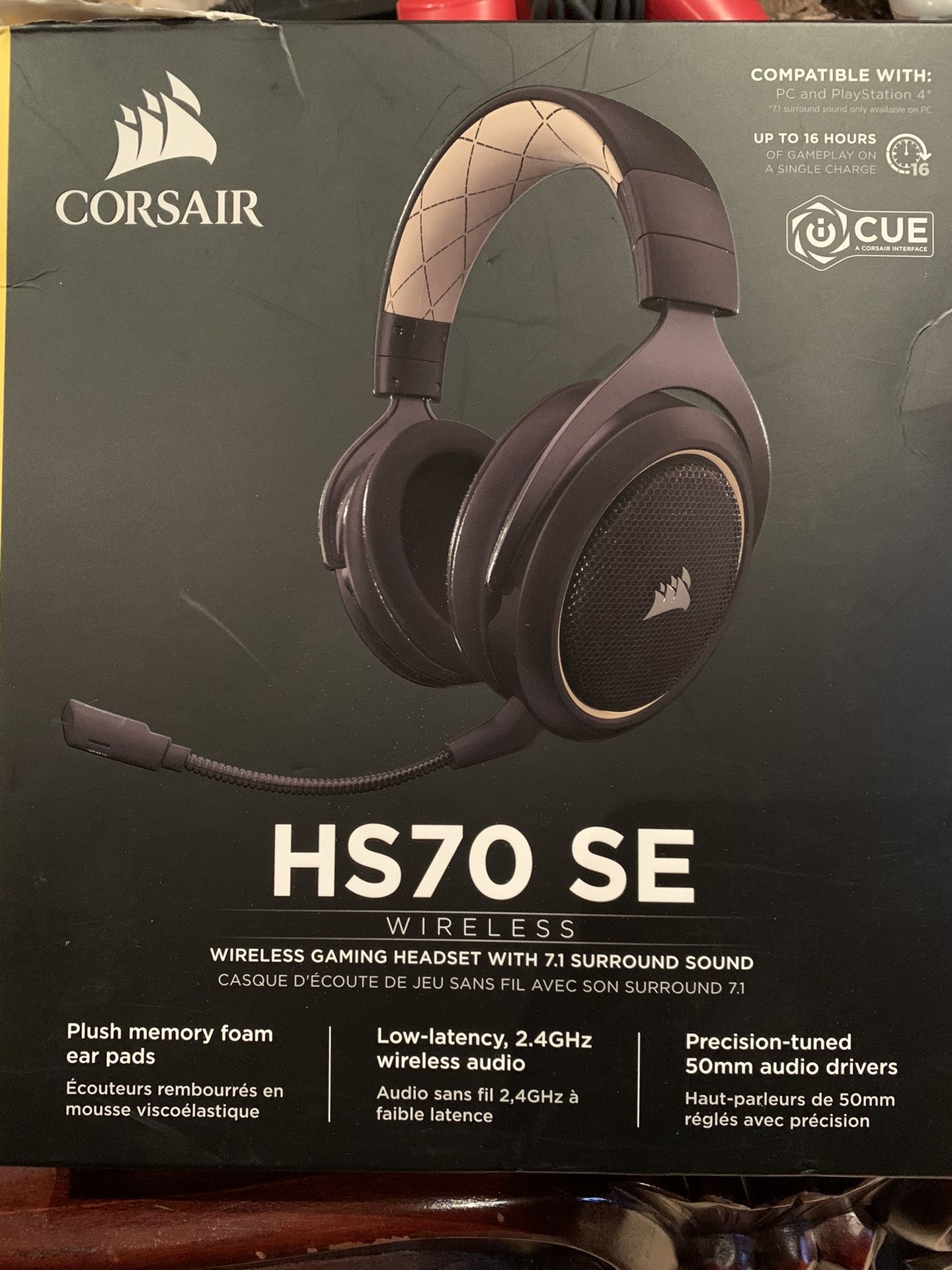 Corsair HS70 SE wireless headset