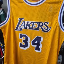 Lakers Shaquille Oneal Jersey Large