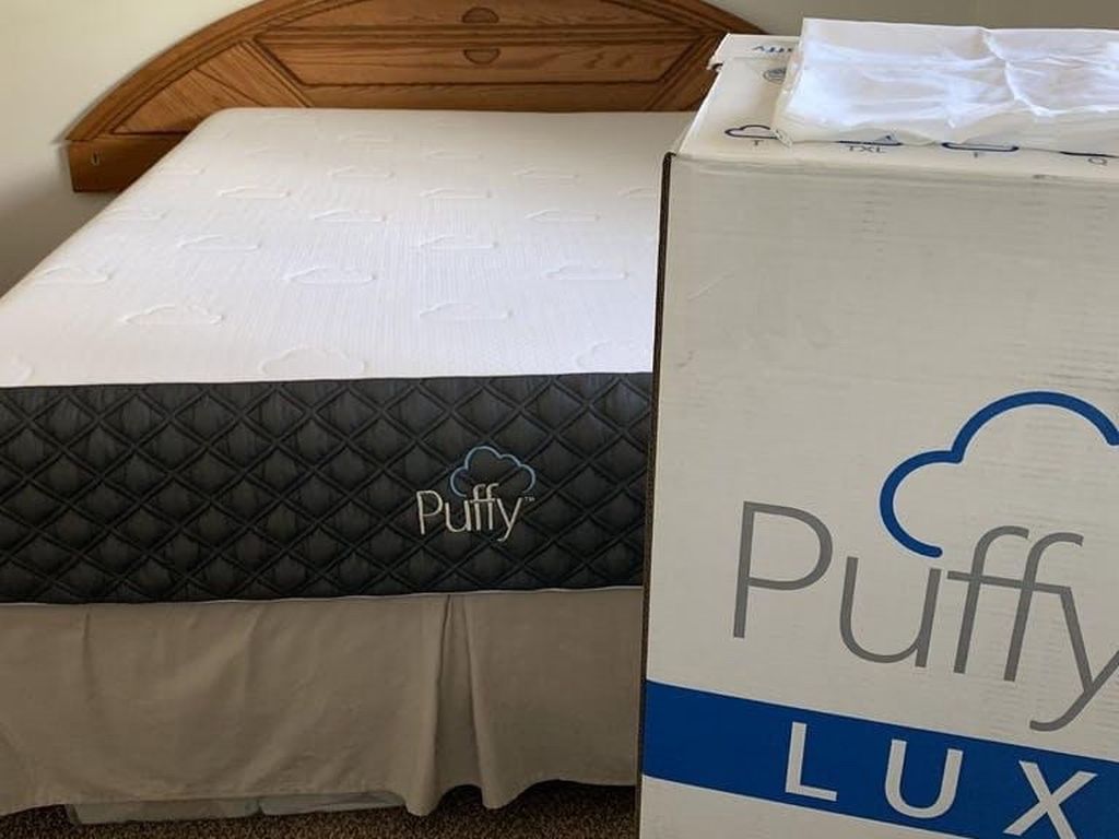 Queen puffy Lux 12” Memory Foam Mattress