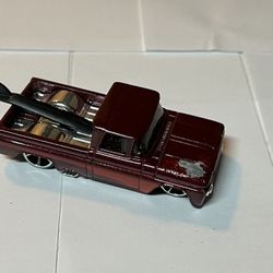 Hot Wheels Custom ‘62 Chevy Transition Tampo 1/64 Rare Cars With Surfing Board