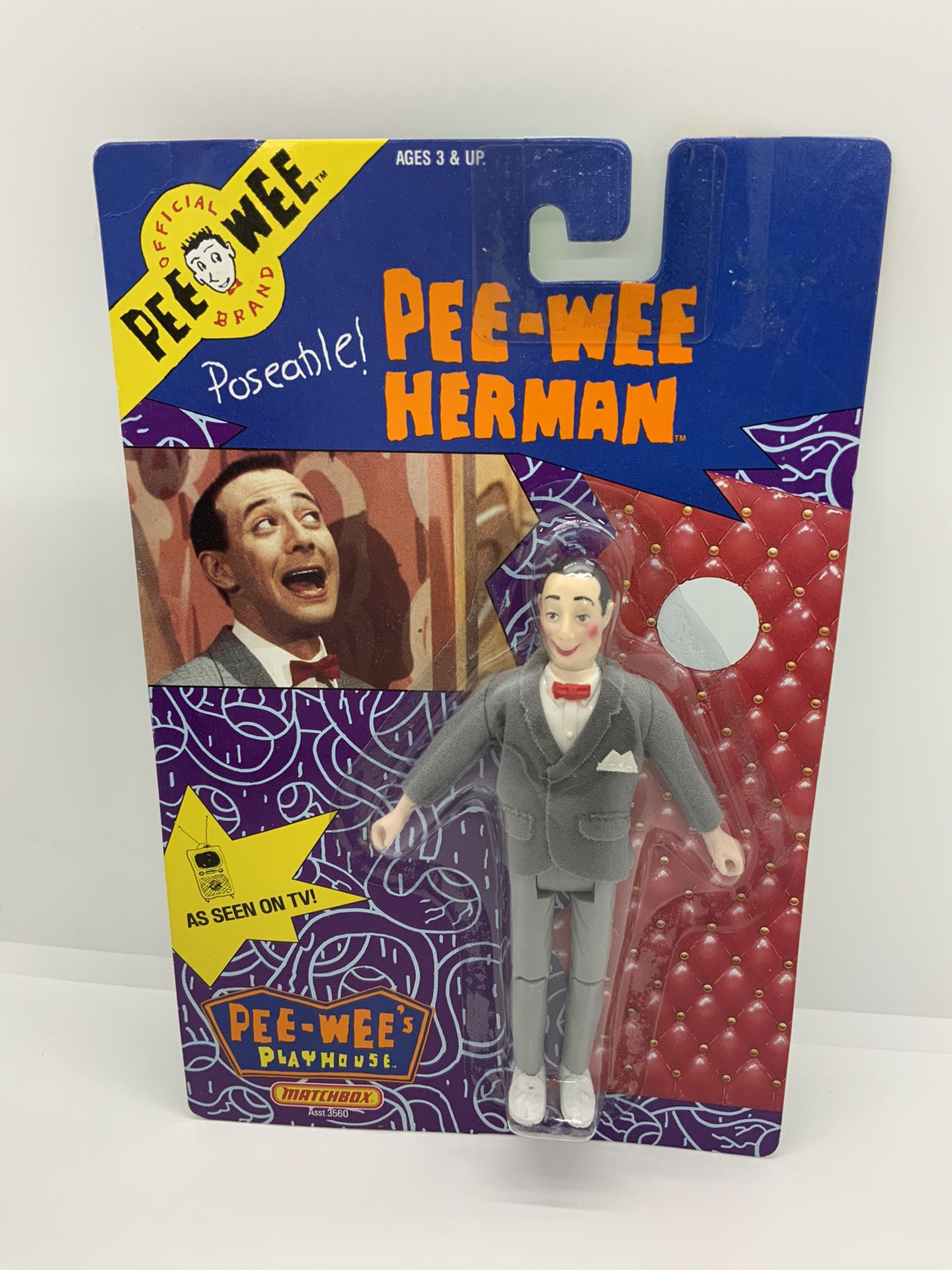 1988 Poseable Pee Wee Herman Figure