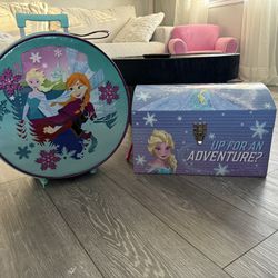 Disney Princess Frozen Luggage & Play Box 