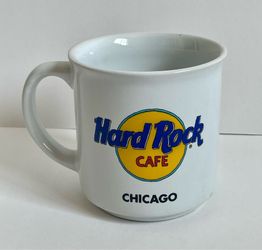 Hard Rock Cafe Chicago Coffee Mug Cup - Collectible Electric Guitars 10 oz Mug