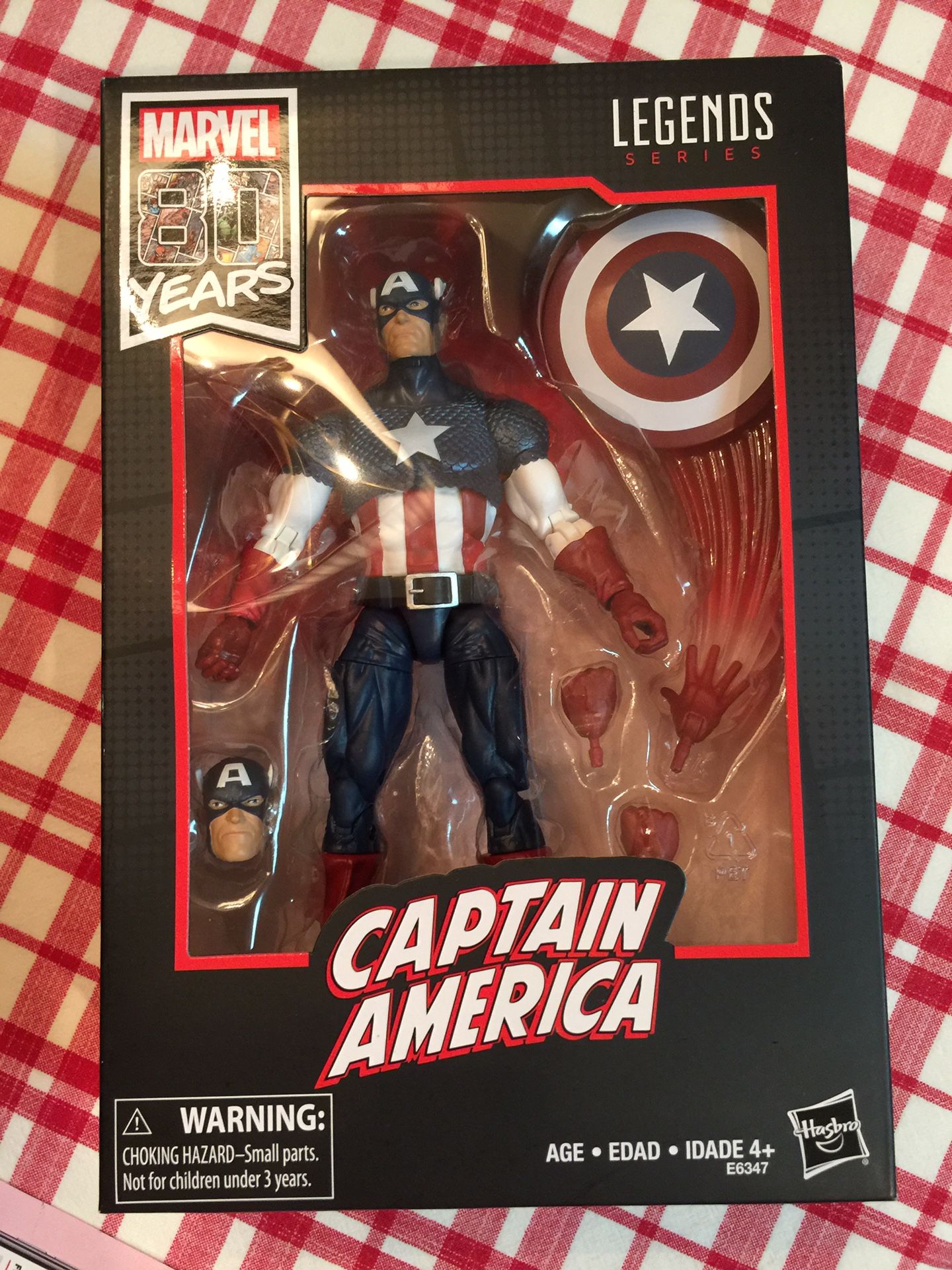 Marvel 80 years Captain America Legends seriesSOLD