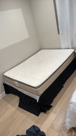 Queen Size Mattress W/ Frame