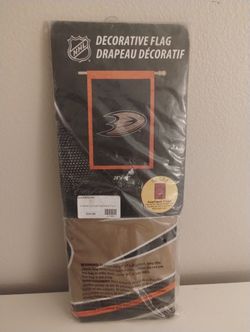 Anaheim Ducks Appliquéd Flag Two-Sided 28" x 44"  NHL Hockey Team Sports NEW