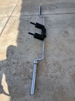 Safety squat bar