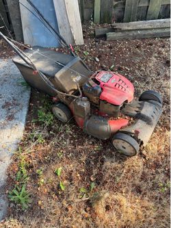 Lawn mower for repair