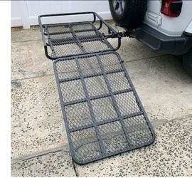Hitch-Mounted Cargo Trailer
