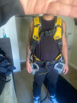 Guardian halo construction harness with twin turbos