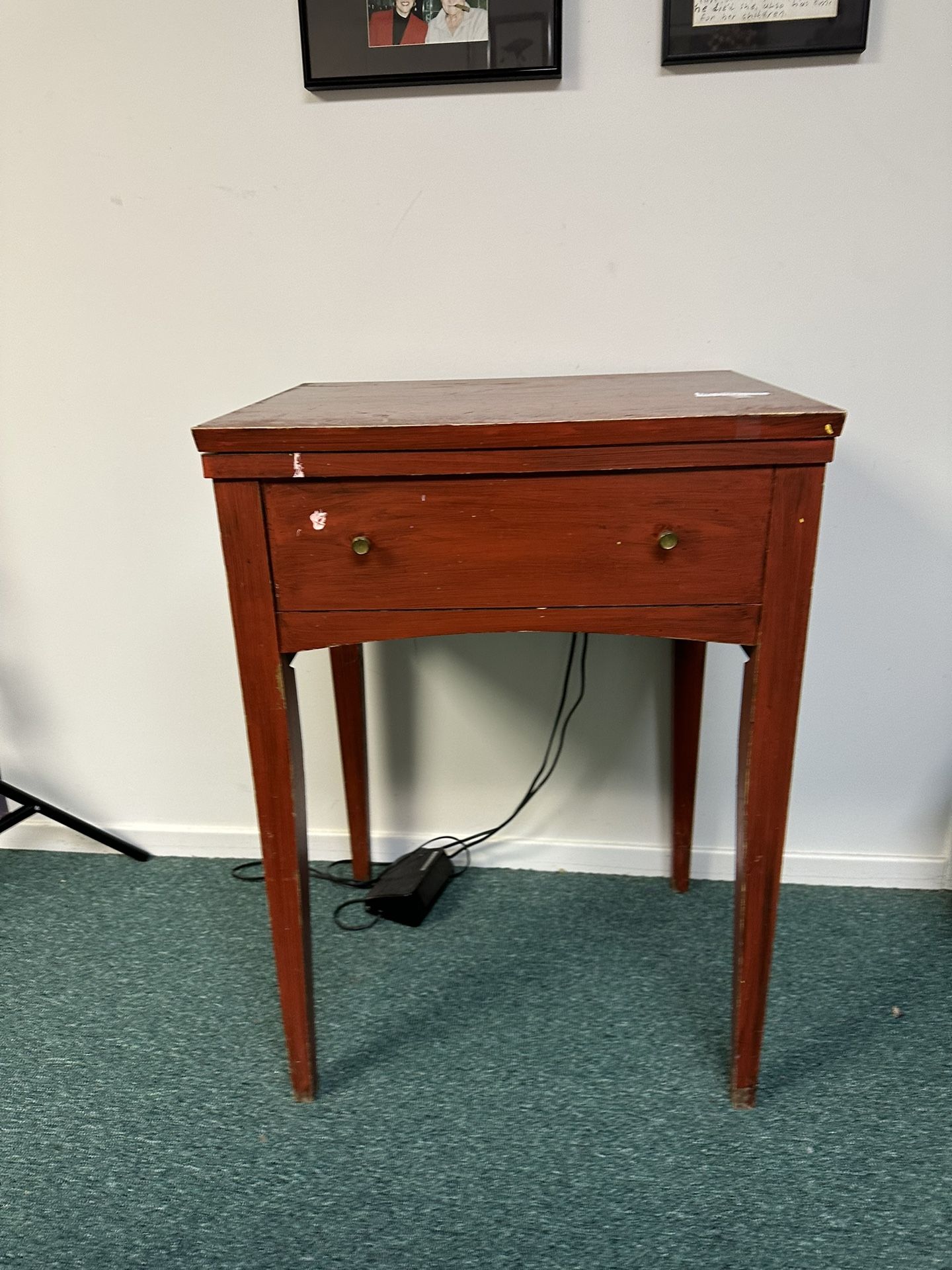 Sears Sewing Machine With Table And All Parts